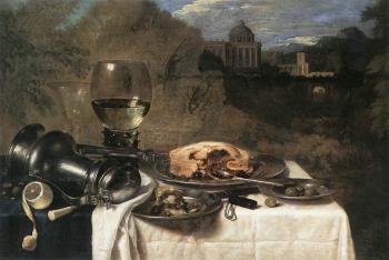 威廉 尅萊玆 海達 Still-Life with Olives 威廉 尅萊玆 海達 Still-Life with Olives